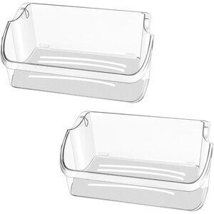 AMI 240324502 Refrigerator Door Bin Shelf for Crosley, Frigidaire, Kenmore 2 PK